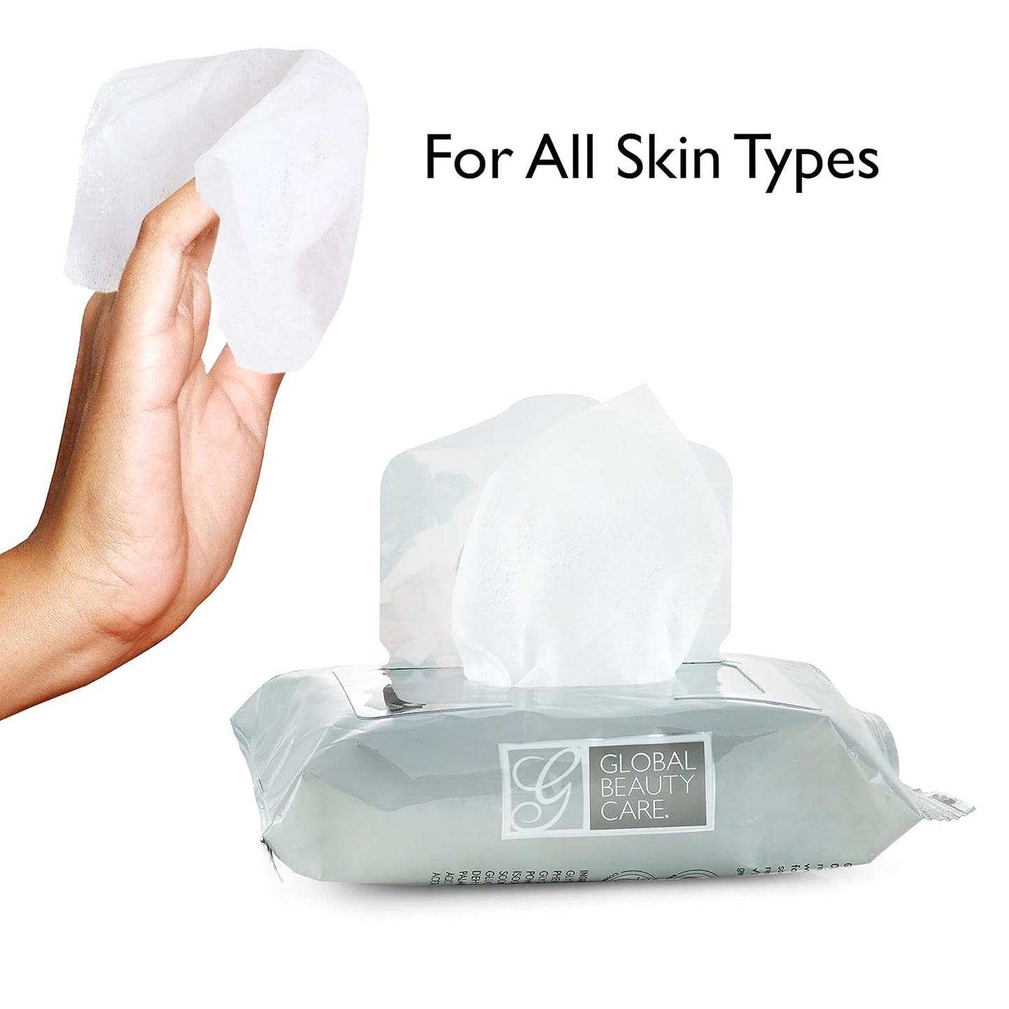 Makeup Remover Wipes (100 Count (4-Pack), Charcoal)