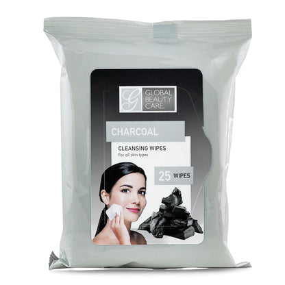 Makeup Remover Wipes (100 Count (4-Pack), Charcoal)