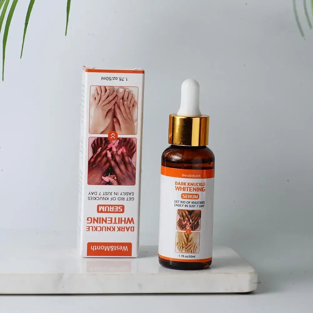 Dark Knuckles Lightening Serum Hand Knuckle Elbows Knee Lighten Oil Intense Stains Remover Products Beauty Care 50Ml