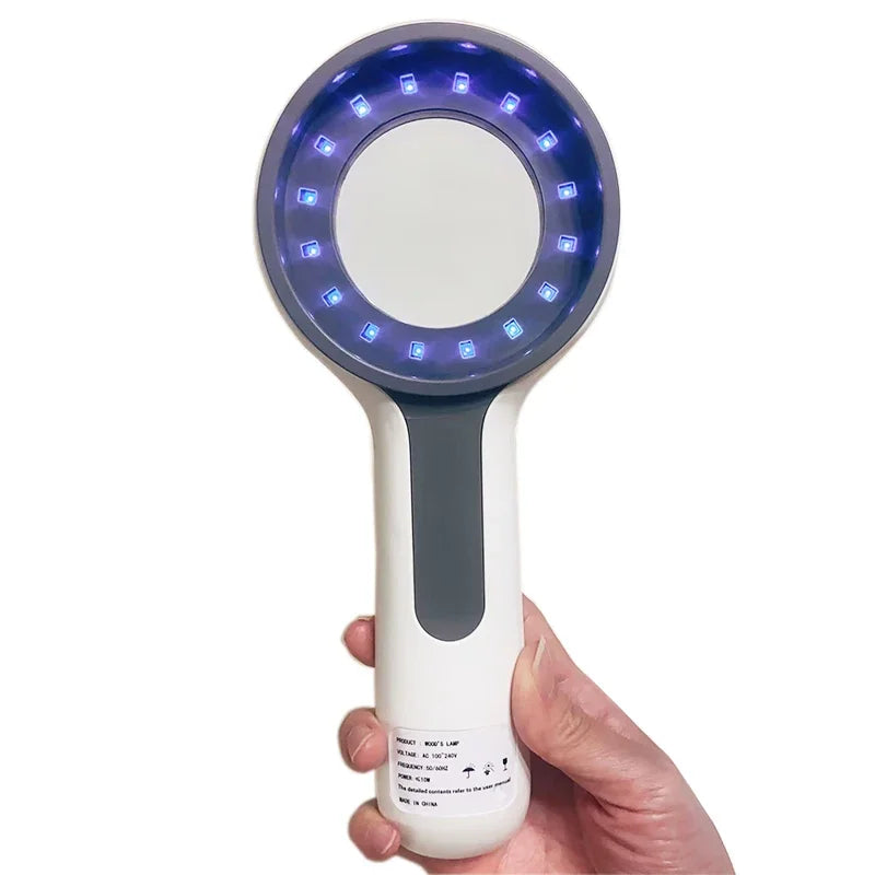 Wood'S Lamp Ultraviolet Skin Analysis for Skin Examination Test Medical Diagnostic Analyzer Machine Personal Beauty Care