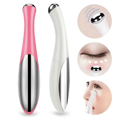 Electric Eye Massager – Anti-Aging Eye Massage Pen for Dark Circles & Wrinkles, Beauty Care Tool