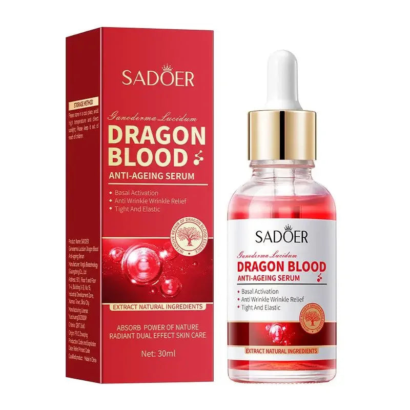 Royal Dragon Blood Serum Placenta Rejuvenation Moisturizing Smoothing Facial Firming Essence Improve Roughness Beauty Care