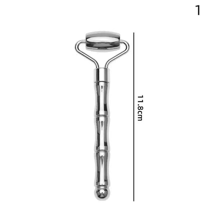1Pcs Stainless Steel Skin Tightening Face Lifting Beauty Care Massage Roller Facial Roller Gua Sha Beauty Face Neck Massage Tool
