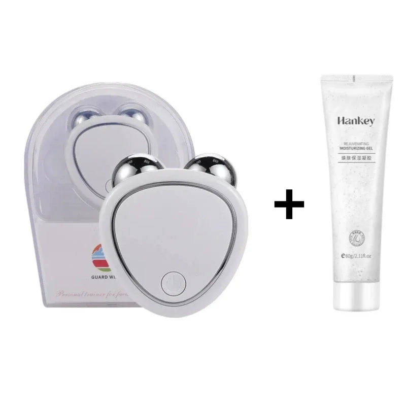 Electric Face Massager Lifting Roller Microcurrent Sonic Vibration Facial Lifting Skin Tighten Massage Beauty Care Devices